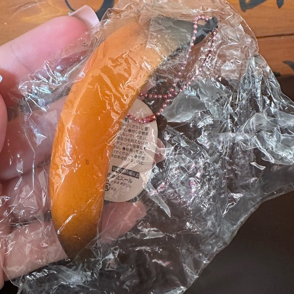 Banana Squishy Keychain - Picture 3 of 4